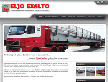 Tablet Screenshot of exaltotransport.com